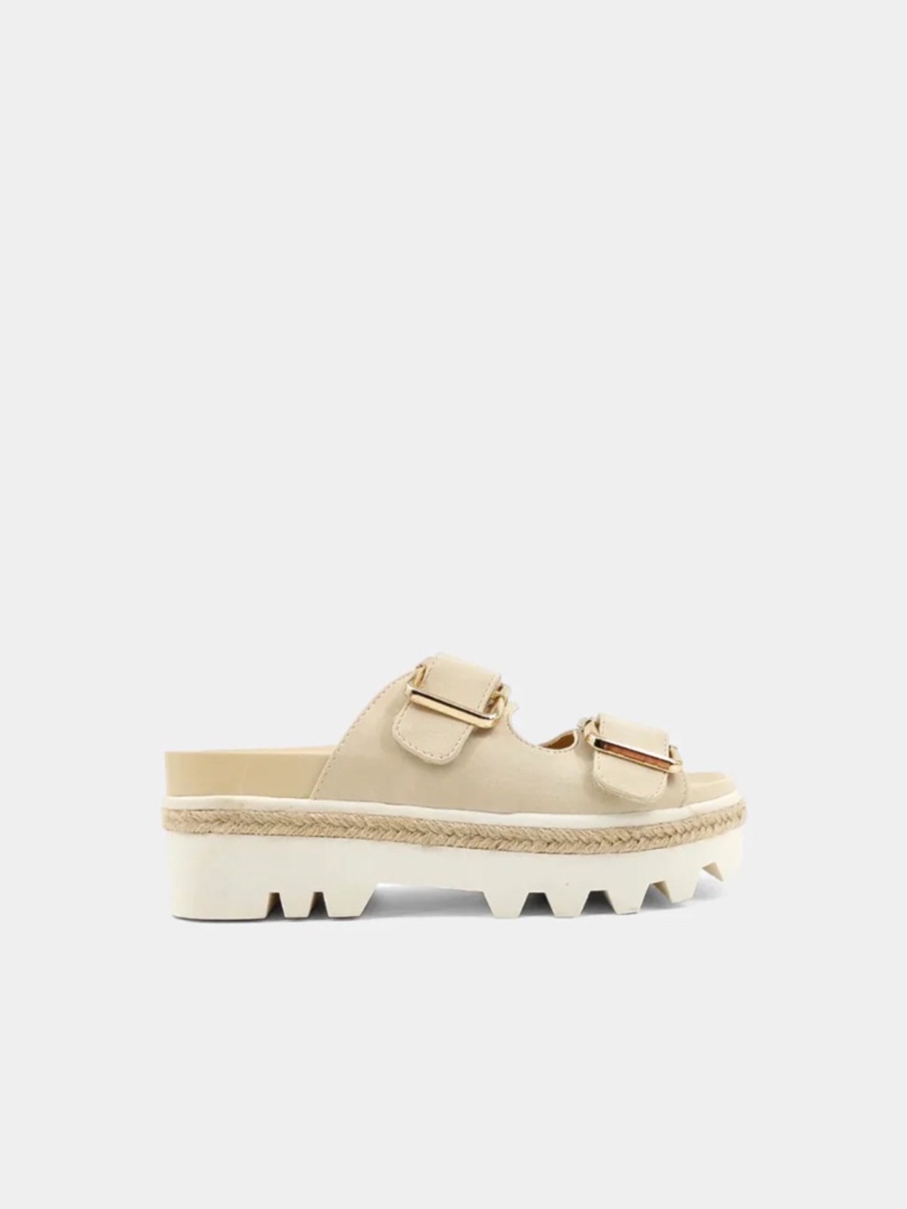 ShuShop Bone Xyla Platform Sandals